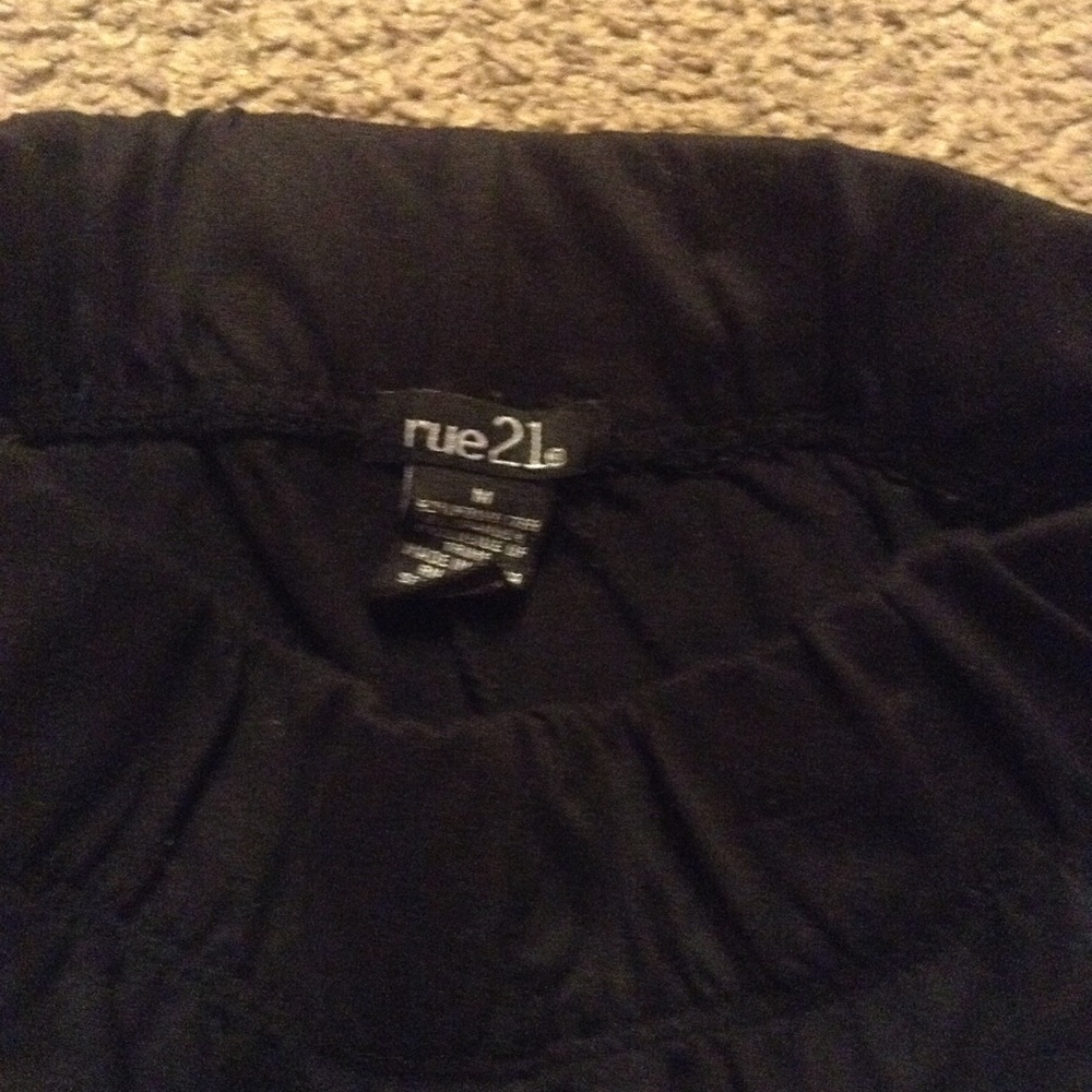 Black 2 stripe Joggers - Picture 2 of 2